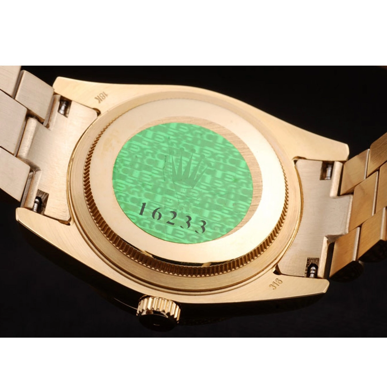 Aaa fake watches Dial Plated Gold White Yellow Day-Date Rolex Stainless Steel 18k 0709